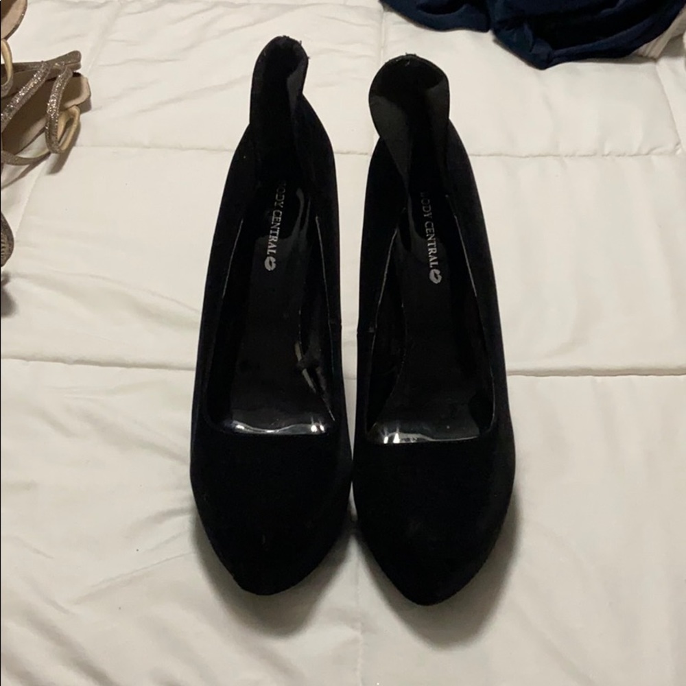 Black heels